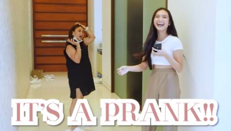 Francine Diaz pranks mother with “P30,000 worth of delivery items”