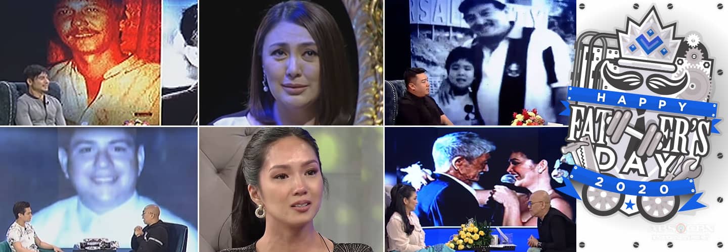 Celebrities recall fond memories of their late dads on TWBA
