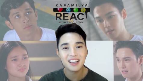 Kapamilya React: Sky Quizon on building chemistry with KarJon, trivia about his scenes in Viral Scandal