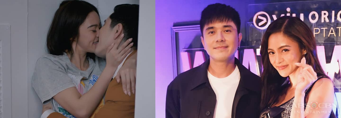 KimPau on viral cabinet kissing scene | ABS-CBN Entertainment