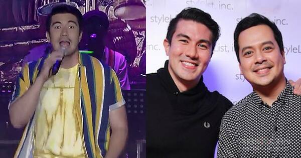 Luis Manzano receives a birthday greeting from his best friend John ...