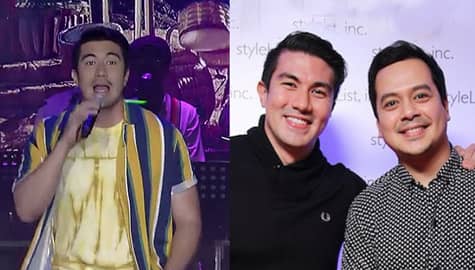 Luis Manzano receives a birthday greeting from his best friend John Lloyd Cruz Image Thumbnail