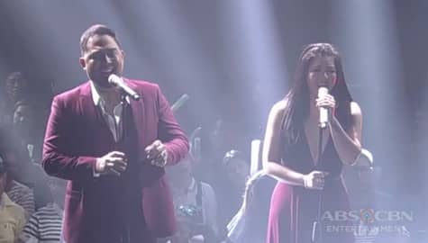 Regine Velasquez and Jed Madela in an intense vocal battle Image Thumbnail