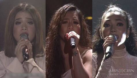 Angeline, Jona & Klarisse in a powerful perfomance of ‘Patuloy Ang Pangarap’ Image Thumbnail