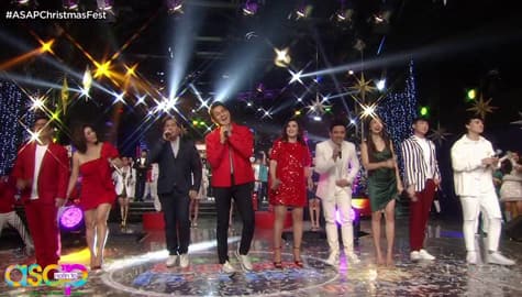 ASAP stars sing Tayo Ang Ligaya Ng Isa’t Isa