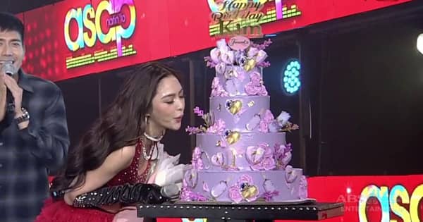 Kim Celebrates Birthday On Asap Abs Cbn Entertainment 2449