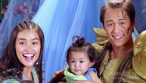 WATCH: Liza's cute baby sister stars in Bagani as Ganda & Lakas' baby Image Thumbnail