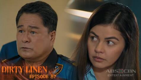 Dirty Linen: Alexa, narinig ang hawak na ebidensya ng mga pulis laban kay Max | Episode 87 Image Thumbnail