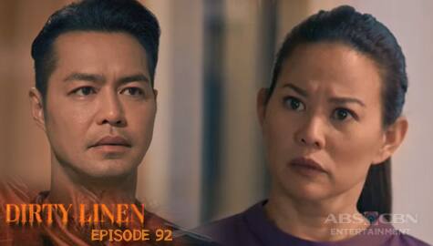 Dirty Linen: Olga, nagulat sa biglang pagbisita ni Aidan | Episode 92 Thumbnail