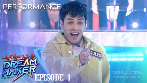 Dream Maker: Jules Indiola charms everyone with his performance | Episode 1  Image Thumbnail