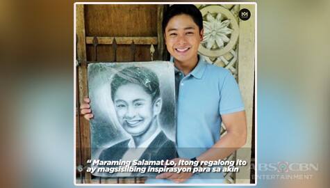 Coco Martin, nakatanggap ng regalo mula sa kanyang fan na isang lolo Image Thumbnail
