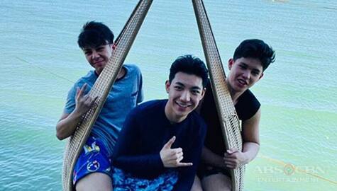 Darren, Kyle at Ken enjoy sa kanilang bakasyon Image Thumbnail