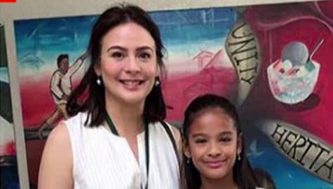 Dawn Zulueta, binati ang anak sa kanyang moving up day Image Thumbnail