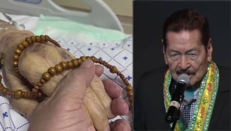 Eddie Garcia, nagtamo ng fracture sa leeg at hindi heart attack Image Thumbnail