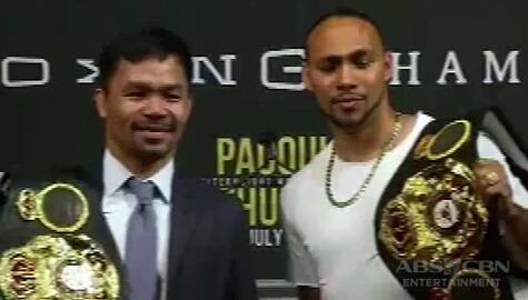 Sen. Pacquiao, nasa Amerika na para ipagpatuloy ang ensayo sa nalalapit na Boxing Match VS Thurman  Image Thumbnail