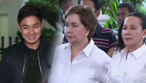 Mga kapamilya stars, kaibigan at fans, dumalo sa misa para sa birthday ni FPJ Image Thumbnail