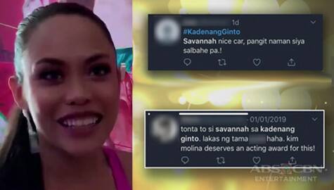 Kim Molina, kinaiinisan dahil sa karakter bilang ‘Savannah’ sa Kadenang Ginto Image Thumbnail