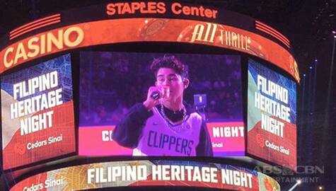 Umagang Kay Ganda: Inigo Pascual, pina-wow ang fans sa kanyang half-time performance sa NBA Image Thumbnail