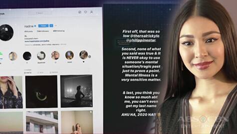 TV Patrol: Nadine Lustre, pumalag sa artikulo ni Ricky Lo Image Thumbnail