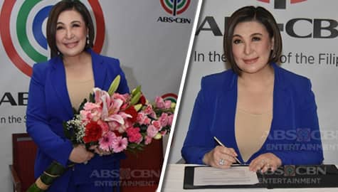 WATCH: Highlights of Megastar Sharon Cuneta’s contract signing with the Kapamilya Network