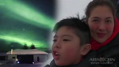 Umagang Kay Ganda: Dimples Romana, ibinahagi ang nasilayang Northern Lights sa bakasyon sa Finland Image Thumbnail