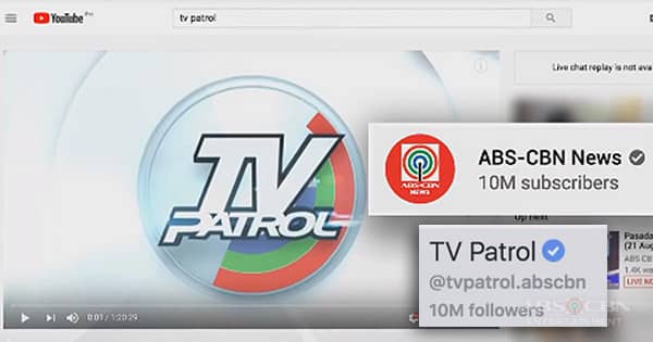 Youtube tv patrol online live