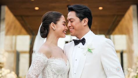 TV Patrol: Kasalang Maja Salvador at Rambo Nuñez, dinaluhan ng piling bisita Image Thumbnail