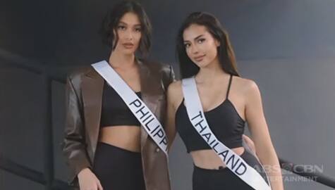 TV Patrol: Michelle Dee, may nakalatag na proyekto kasama si Miss Thailand