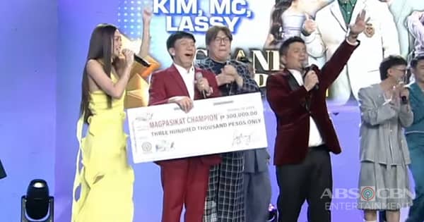 Magpasikat 2024 Grand Winner Ogie Kim MC At Lassy | ABS-CBN Entertainment