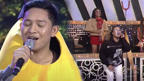 Negi, napatayo nang madinig ang boses ni Banana Bang Pag-Ibig | I Can See Your Voice Image Thumbnail