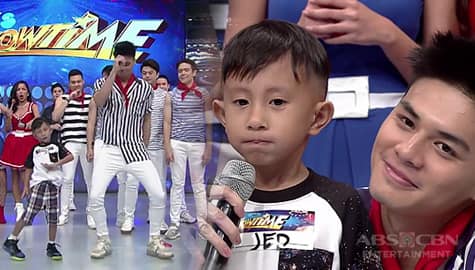 WATCH: Viral kid na si Jed, nakarating sa It’s Showtime at nakaharap ang kanyang idol na si Ronnie Alonte! Image Thumbnail