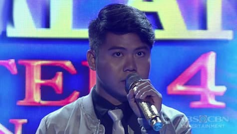 TNT 3 Quarter 4 semifinals Day 2: Dior Lawrence Bronia sings Make You Feel My Love Image Thumbnail