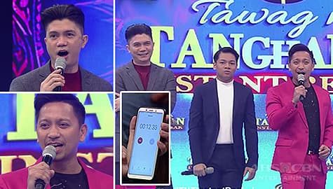 Sino ang panalo? Vice, Vhong at Jhong, nagpahabaan sa paghinga sa It’s Showtime! Image Thumbnail