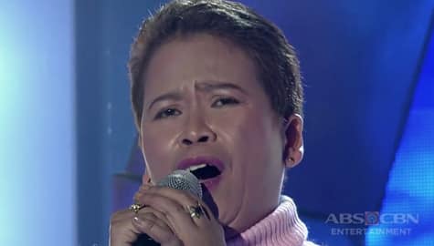 TNT 4: Mindanao contender Lolita Obligado sings Halik Image Thumbnail