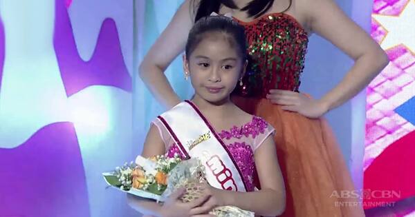 It’s Showtime: Riana Villaceran, itinanghal na Mini Miss U of the day ...