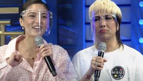 “Ang galing ng bibig mo mama” Vice Ganda, ipinagmalaki kay Kim ang talent ng bibig niya | It’s Showtime Image Thumbnail