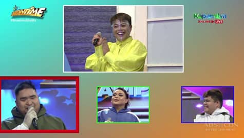 It’s Showtime: Jhai Ho, tumpak sa kanyang hulang celebrity singer sa Hide & Sing! Image Thumbnail