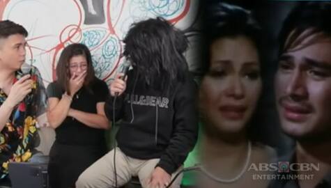 Vhong and Ogie reenact Piolo and Regine’s dramatic scene from the movie Paano Kita Iibigin Image Thumbnail
