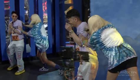 Vice, tinulak palabas ng studio si Vhong dahil sa sinabi ni Sexy Babe Beah Bianca | It’s Showtime  Image Thumbnail