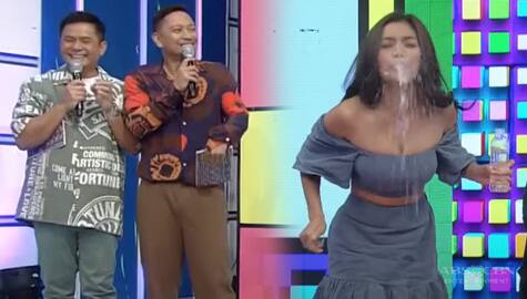Jhong at Ogie, nagulat sa pagbuga ng tubig ni Cianne | It’s Showtime  Image Thumbnail
