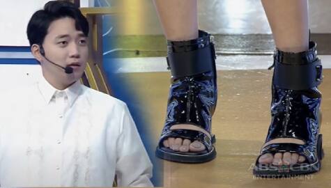 Ryan Bang, napansin ang kuko sa paa ni Vice Ganda | It’s Showtime 
