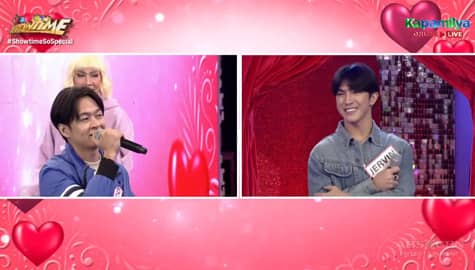 Marco at Jervin, nagpagandahan ng pick-up line para kay Lily | It’s Showtime