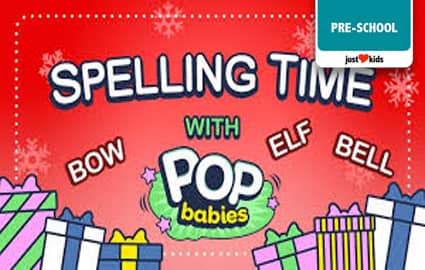 Spelling Time With Pop Babies | BOW - BELL - ELF  Image Thumbnail