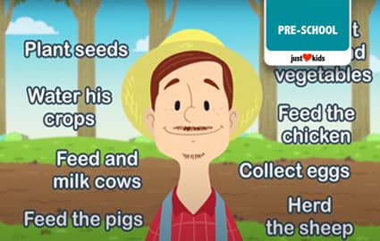 Pop Babies | What Does A Farmer Do? Image Thumbnail