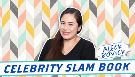 Aleck Bovick on Kapamilya Celebrity Slam Book Image Thumbnail
