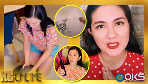 Daniela at Romina, nagtagisan ng galing sa paglilinis ng bahay | Kadenang Ginto Online Image Thumbnail