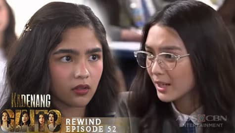 Kadenang Ginto: Marga, naipit sa kanyang plano kay Cassie | Episode 52 Image Thumbnail