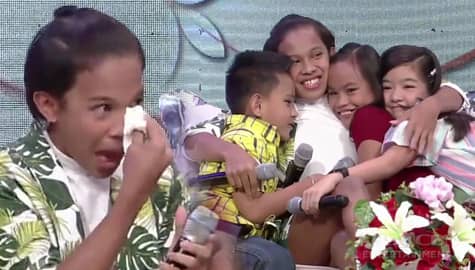 Magandang Buhay: Awra, di napigilang maiyak dahil sa mensahe ng FPJ’s Ang Probinsyano kids Image Thumbnail