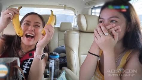 Lyca, nagulat na may saging sa bag si Karen