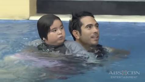 Gerald shares his knowledge about rescue swimming